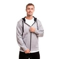 thumbnail image 7 of Mens Active Hoodies Full-Zip Midweight Hooded Men’s Sweatshirt with Pockets, 7 of 7