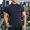 c01Black, variant on USNSM Mens Shirts Quarter Zip Short Sleeve Gym Workout Performance Moisture Wicking Athletic Quick Dry Compression Shirt for Men Black M
