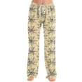 thumbnail image 4 of Fabrcox Halloween Pajama Pants for Women Pumpkin Ghost Moon Sleep Pants Women Fall Winter Festival Soft Women’s Lounge Pants XXL, 4 of 6