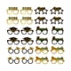 thumbnail image 1 of Gafas de papel 24 Uds. Anteojos de papel de graduación 2022, gafas con purpurina, accesorios para fotos, clase escolar, compañeros de clase, suministros para fiestas, felicitaciones, decoraciones de c Abody  Gafas de papel, 1 of 7