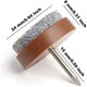 thumbnail image 2 of 50 piezas Patin Chaise A Clouer 24mm Marron Tampon Chaise En Feutre Pour Protger Pieds Des Meubles, 2 of 5
