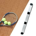 thumbnail image 1 of Recuperador de pelotas de tenis, recogedor de pelotas de tenis, tubo , ligero, portátil, gran capacidad, sostiene 17-21 pelotas con correa, 1 of 8