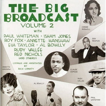 Various Artists - Big Broadcast: Jazz & Popular Music 1920's 2 / Various - Music & Performance - CD