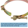 thumbnail image 4 of 4Pack T-Bolt Hose Clamps, 26-28mm/1.02"-1.1" ID Range, Iron Radiator Hose Clamp Intake Clamp, 4 of 4