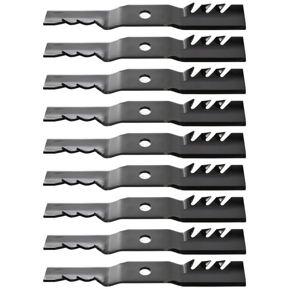 9PK Oregon 596-300 G5 Gator Blades for 60" MTD 742-04415, 942-04415