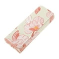 thumbnail image 2 of Unique Bargains 1 Pc Eyeglasses Case Embroidery Eyeglasses Storage 6.1"x2.36"x1.18" Brown Red, 2 of 5