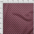 thumbnail image 2 of oneOone Viscose Chiffon Crimson Red Fabric Chevron Geometric Sewing Material Print Fabric By The Yard 42 Inch Wide, 2 of 4