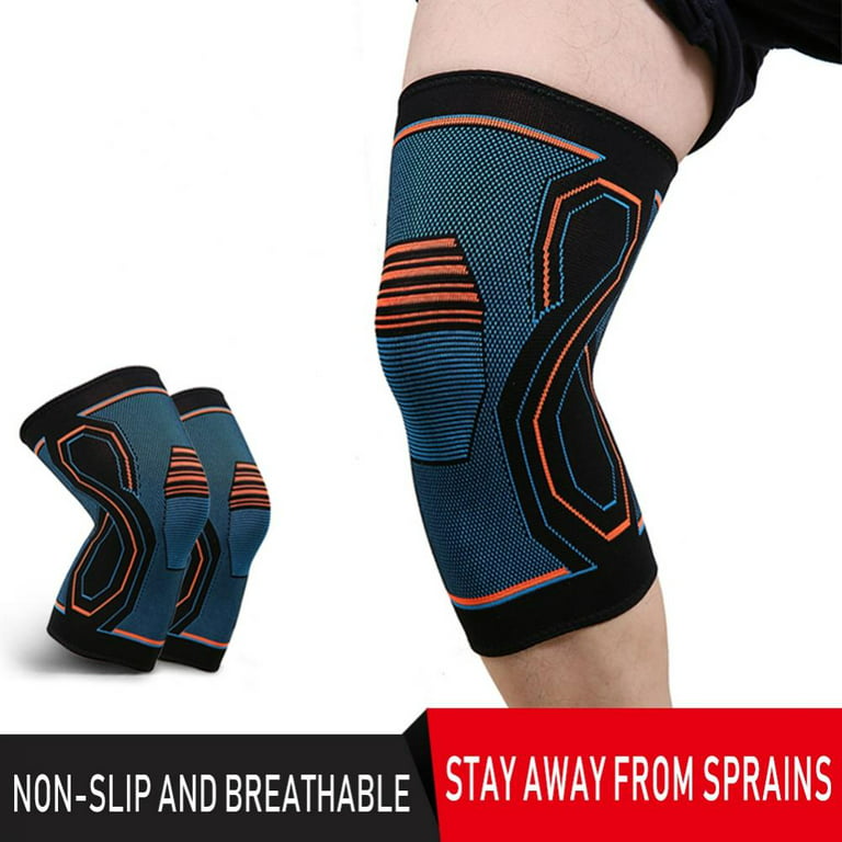 1pc Soft Sports knee pads Breathable kneeling Compression Elastic Fitness  Cycling Basketball Leg Sleeve Knee Support Guard brace