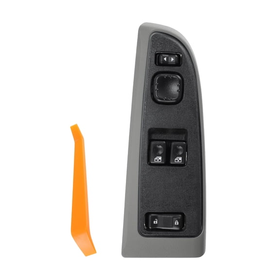 15883318 Front Driver Side Door Lock Power Window Switch Gray Bezel Cover for Chevrolet Avalanche Silverado Suburban Tahoe for GMC Sierra Yukon for Cadillac Escalade 03-07 920-023