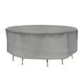 thumbnail image 4 of Patio Medium Waterproof Round Table & Chair Cover - Outdoor Patio Table Chair Combo Washable - Heavy Duty Furniture 88 Inch Combo Cover, 4 of 5