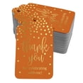 thumbnail image 1 of Inkdotpot Pack Of 100 ThankYou For Celebrating With Me Birthday Favor Paper Tags Craft Real Gold Foil Hang Tags, 1 of 6