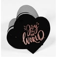 thumbnail image 3 of Inkdotpot Joy To The World Baby Shower Bottle Tag Real Rose Gold Foil Favor Hang Tags Pack Of 50, 3 of 8