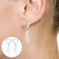 thumbnail image 1 of OULII Alloy Earrings Dangle Jewelry For Men With Style, 1 of 7