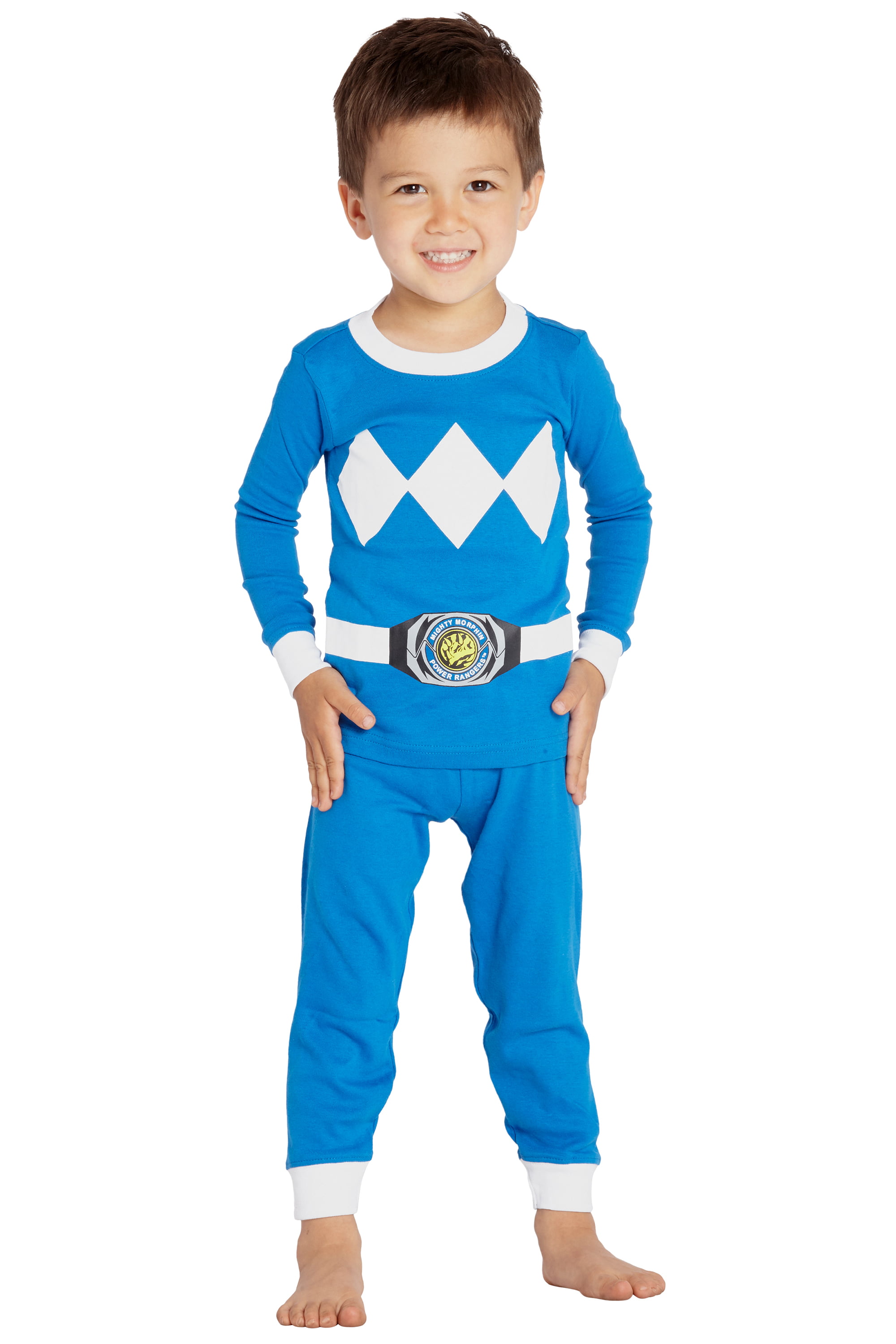 Power Rangers Boy's Pajamas 3 Piece Sleepwear Set  Sz  2T  4T 