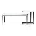 thumbnail image 2 of Furniture of America Onnah Contemporary Metal 2-Piece Coffee Table Set in White, 2 of 5