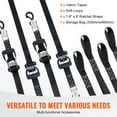 thumbnail image 5 of VEVOR 4 Pack Ratchet Tie Down Straps 5208 lbs 1.6" x 8' Heavy Duty for Cargo, 5 of 9