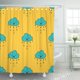 thumbnail image 1 of Cortinas de Ducha ABPHQTO Nubes Divertidas con Caras Sonrientes Kawaii Impermeable 165x180 cm, 1 of 2