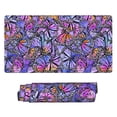 thumbnail image 2 of Kdxio Watercolor Butterflies Print Large Gaming Mouse Pad,Non-Slip Base,Water Resist Keyboard Pad for Gamer,Office & Home,29.5 x 15.8 in, 2 of 9