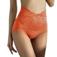 thumbnail image 1 of Aayomet String sous-Vêtements pour Femmes Taille Haute Coton Doux Couvrance Totale (Café, TG), 1 of 5