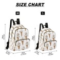 thumbnail image 2 of FORMRS Mini Backpack Purse for Women Quilted Travel Daypack Casual Shoulder Bag, Cartoon Ice Cream Pattern, 2 of 7