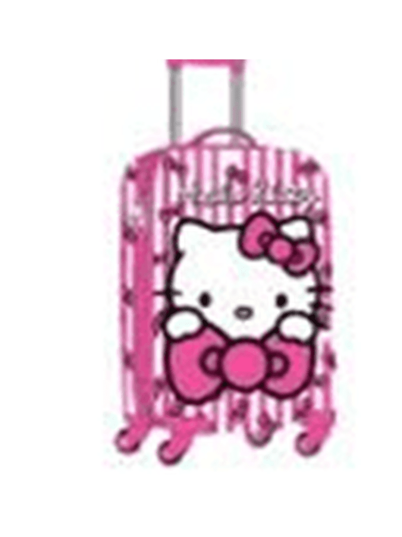 Hello Kitty 20-Inch Hard-Sided Luggage with 4 Spinner Wheels