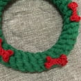 thumbnail image 4 of Dytern Xmas Weaving Christmas Circle Dog Toy Lovely Dog Chewing Toys Pet Toys Dog Puppy Bite Toys Pets Supplies for Home Shop, 4 of 10