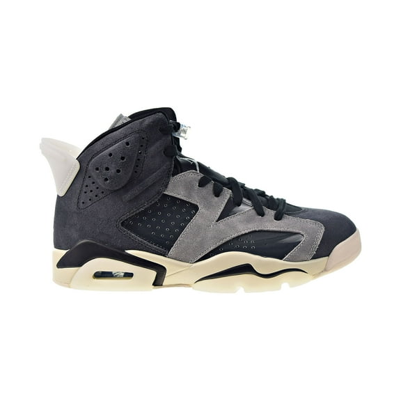 Nike Air Jordan 6 Retro Women's Shoes Black-Chrome Light Smoke Grey ck6635-001