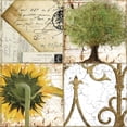 thumbnail image 2 of Sophie 6 26x26 Gold Ornate Wood Framed with Double Matting Museum Art Print Titled - Tuscany Autumn I, 2 of 4