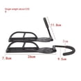 thumbnail image 3 of Portabicicletas para pared de garaje, almacenamiento en el hogar para bicicletas, colgador ajustable para bicicletas, paquete de 2 soportes de pared para bicicletas, sistema de garaje vertic, 3 of 5