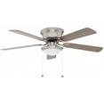 thumbnail image 4 of Hugger 52" Nickel Traditional LED Ceiling Fan, 4 of 10