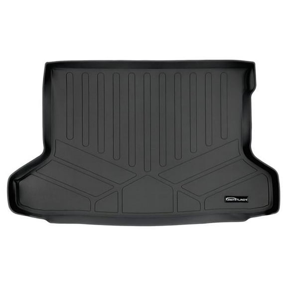 Smartliner  All Weather Custom Fit Trunk Floor Mat Cargo Liner for 2016-2022 Honda HR-V, Black