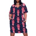 thumbnail image 1 of Kenworth Logo Loose Pocket Dress Women's dresses summer dress woman 2025, 1 of 6