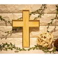 thumbnail image 2 of Genie Crafts Unfinished Wooden Cross Cutouts - DIY Craft & Party Decor - Sunday School Crafts & Church Decor - Blank Canvas for Painting & Cross Wall Art - Pack of 12, 8.9 x 6.5 x 0.5 in, 2 of 5