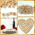 thumbnail image 4 of TSV Wood Letter Tiles, 100pcs A-Z Capital Letters, Scrabble Tiles for Crafts, Wooden Letters Scrabble Letters Education Games, and DIY Wood Tile Game Wall Decor, 4 of 9