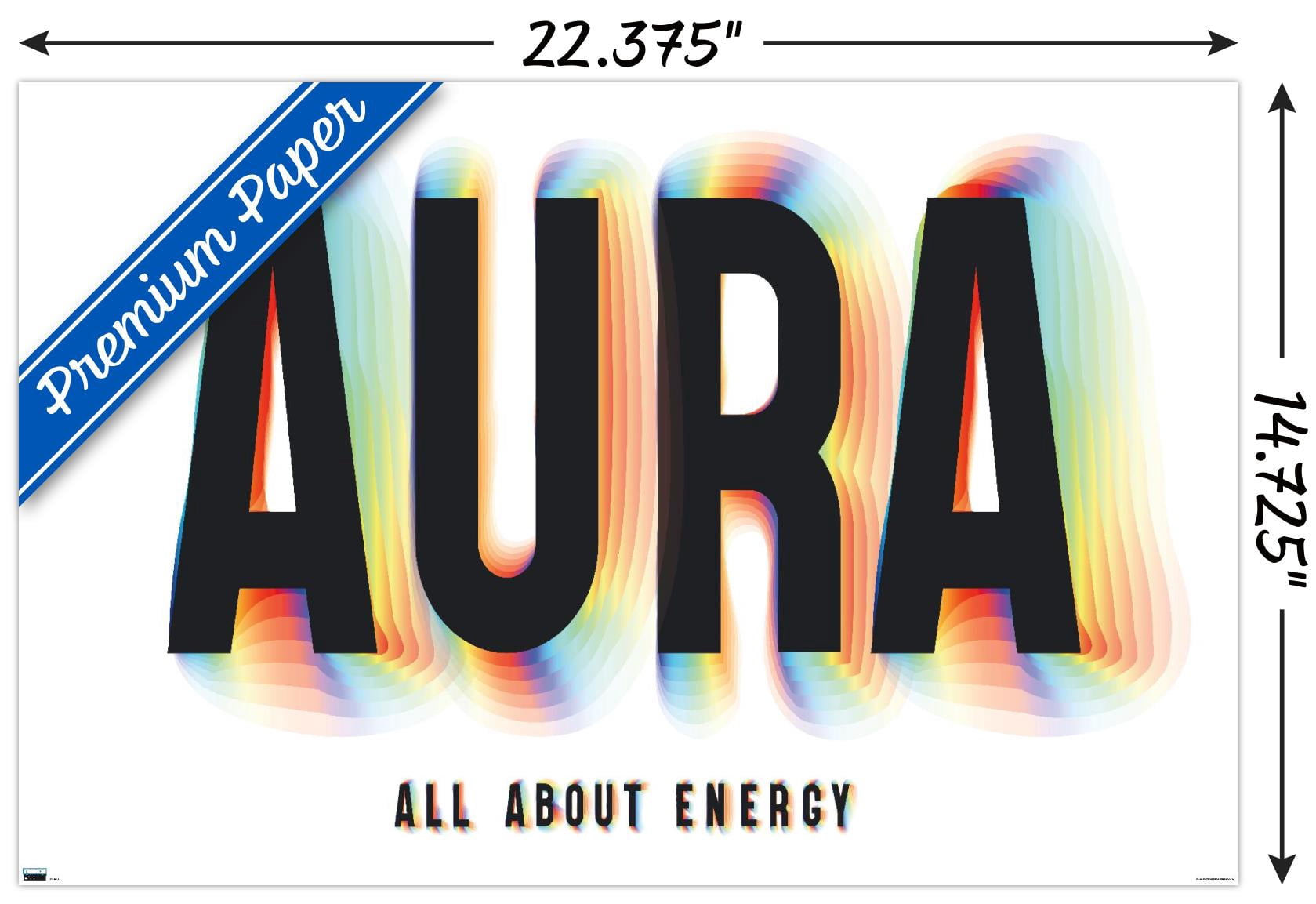 Aura Wall Poster, 14.725" x 22.375"
