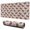 Butterfly Colorful Insect, variant on 35.4x15.7 Inch Gaming Mouse Pad, Non-Slip Stitched Rubber Desk Mat for Desktop & Laptop,Butterfly Floral Red White Pattern