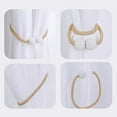 thumbnail image 2 of OUKITEL FFPOWER Magnetic Curtain Tiebacks-2 Pcs, Curtain Tie Backs for Curtains Strong Magnet Holders Decorative, 2 of 3