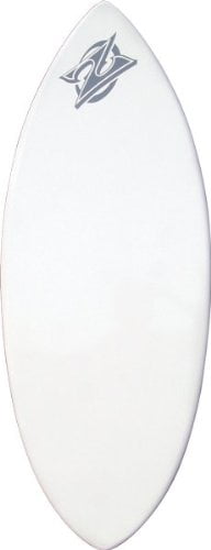 Zap Ace 56-Inch Skimboard White with Assorted Color Bottom Art