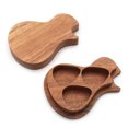 thumbnail image 3 of Amdohai Delicate Wooden Guitar Pick Set Plectrum Storage Holder Case, 3 of 8