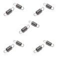 thumbnail image 1 of HUGFEGWE Extended Compressed Spring Wire Diameter 0.01", OD 0.12", Free Length 0.39", Stainless Steel Dual Hook Tension Spring for Production Assembly Furniture Mechanism Maintenance 0.3x3x10mm 10PCS, 1 of 7