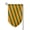 Fillet, variant on Garden Flag Orange Green Stripe Double Sided Small Yard Holiday Garden Flag for Outside Decor 12.5x18 Inch Square