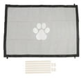 thumbnail image 2 of Dog Gate, Dogs Screen Mesh Gate Fence Safety Pet Stairs Gate Portable Folding Mesh Gate Safe Guard for Gentle Dogs Cats Indoor Outdoor, 2 of 7