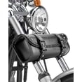 thumbnail image 1 of Bolsa de herramientas para motocicletas KEMIMOTO, alforja universal de piel sintética, 1 of 7