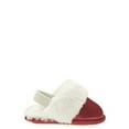 thumbnail image 2 of Holiday Time Mommy & Me Metallic Scuff Slippers, 2 of 5