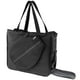 thumbnail image 1 of Bolsa de tenis con compartimento para zapatos, organizador de equipo para mujeres y hombres, bolso de mano deportivo, bolso de hombro para raqueta de Negro, 1 of 8