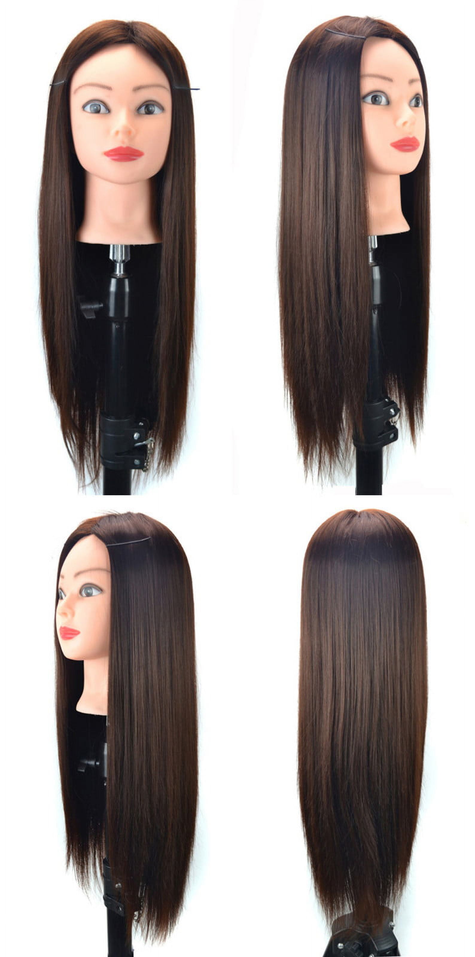 Qliuoazw Hair Styling Wig Practice Training Mannequin Hairdressing