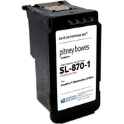 Compatible Pitney Bowes SL-870-1 Red Ink Cartridge (2 Pack) Inkjet Printer Ink for SendPro Mailstation CSD1 Postage Meter Machine - PB Replacement Printer Cartridge w/OEM Compatibility