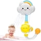 thumbnail image 1 of Juguete para bañera, Agua pulverizada para baño, juguete para ducha, juguete para bañera de bebé, nube encantadora, chorro de agua de arcoíris, grifo de ducha, juguete para niños pequeños, 1 of 8
