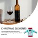 thumbnail image 5 of Billuyoard Navidad tejer botella de vino muñeco de nieve guirnalda cubierta ropa cocina de cena para Año Nuevo suministros para arreglos de Kits de decoración para fiestas Muñeco de nieve, 5 of 6
