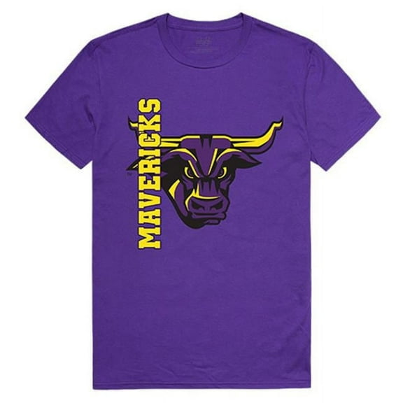 W Republic Apparel 515-132-328-04 University of Minnesota Ghost Tee, Purple - Extra Large